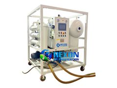 تصفیه کننده روغن توربین خلاء REXON TY-200 برای آبگیری و فیلتراسیون روغن با راندمان بالا