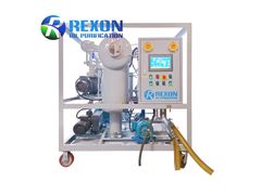 کارخانه تصفیه روغن عایق خلاء دو مرحله ای REXON ZYD-50 با گیج دیجیتال